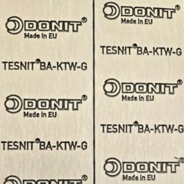 Textura plăcii de etanșare Tesnit BA-KTW-G